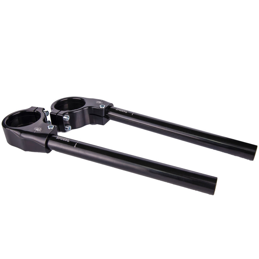 SPIDER 50.25.V4 53 mm Clip-Ons with 25 mm Offset and Ohlins Damper Support