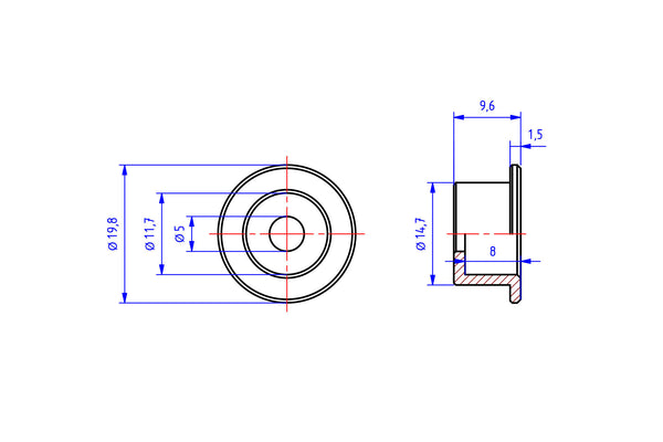 CNC RACING | Clutch spring Retainers kit