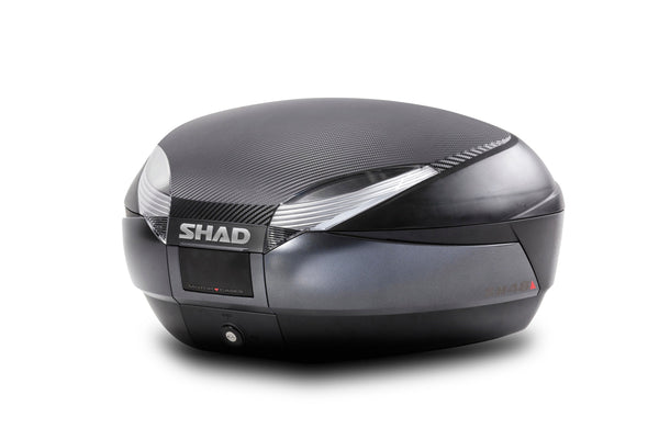 SHAD SH48 Top Case (Silver side bands) – D0B48406R