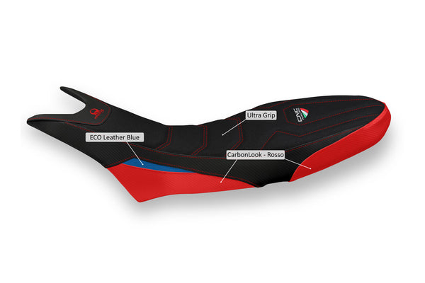 CNC RACING | Seat cover Ducati Hypermotard 950 - Pramac racing Limited Edition