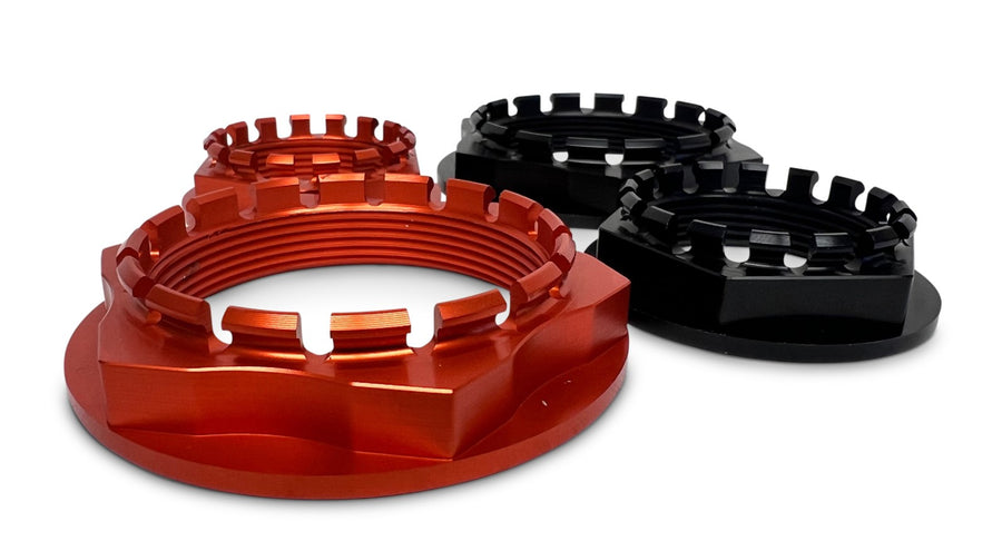 Superlite CNC Machined Rear Aluminum Axle Nut Set - KTM 1290