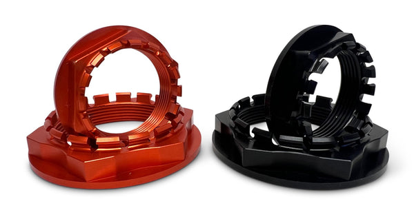 Superlite CNC Machined Rear Aluminum Axle Nut Set - KTM 1290
