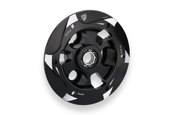 CNC RACING | Pressure plate oil bath clutch Ducati with bearing - BICOLOR