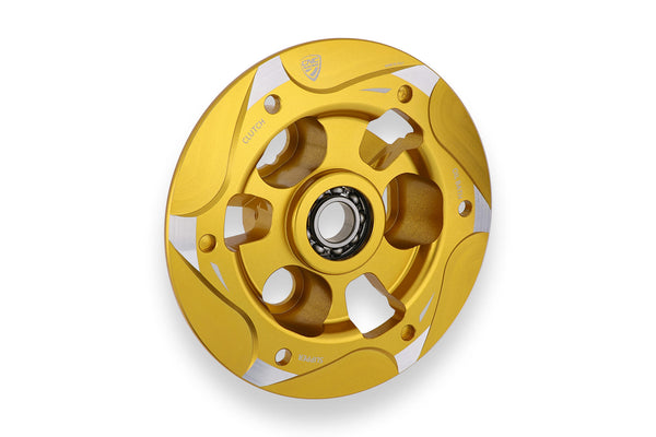 CNC RACING | Pressure plate oil bath clutch Ducati with bearing - BICOLOR