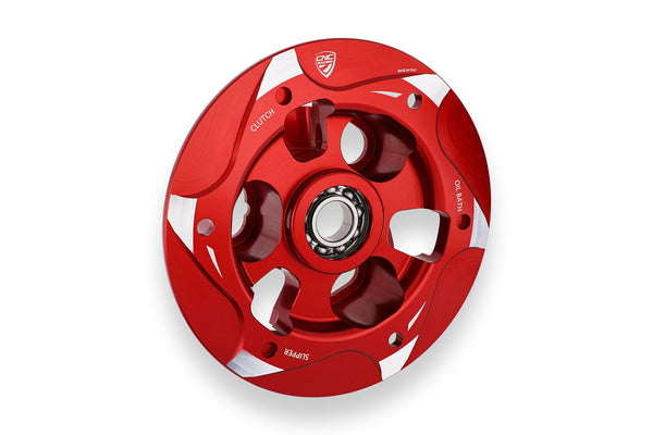 CNC RACING | Pressure plate oil bath clutch Ducati with bearing - BICOLOR