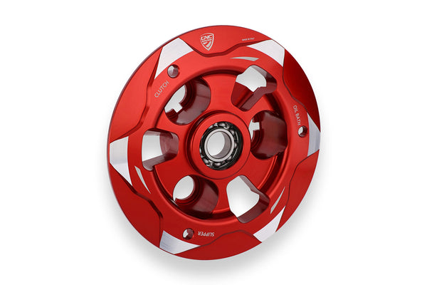 CNC RACING | Pressure plate oil bath clutch Ducati Panigale Streetfighter Multistrada Diavel V4 - BICOLOR