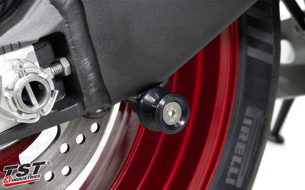 TST M8 Anodized Aluminum Swingarm Spools