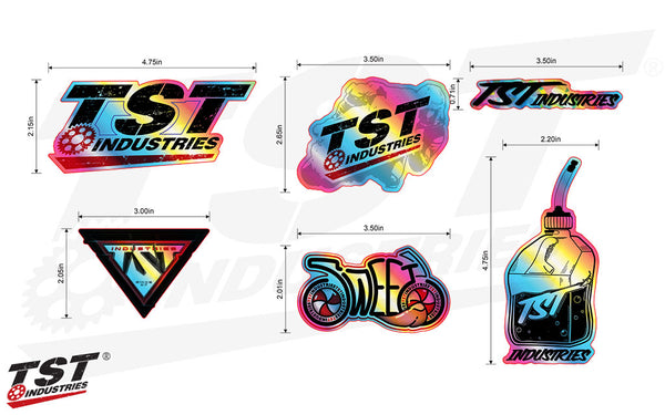 TST Holographic Sticker Pack