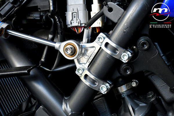 Melotti Racing Side Steering Damper Mount for Yamaha R7