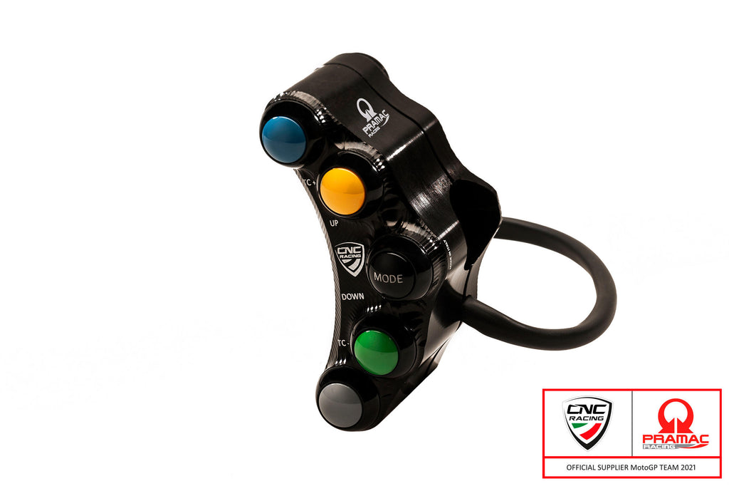 CNC RACING | Left handlebar switch Pramac Racing Lim. Ed - Race use