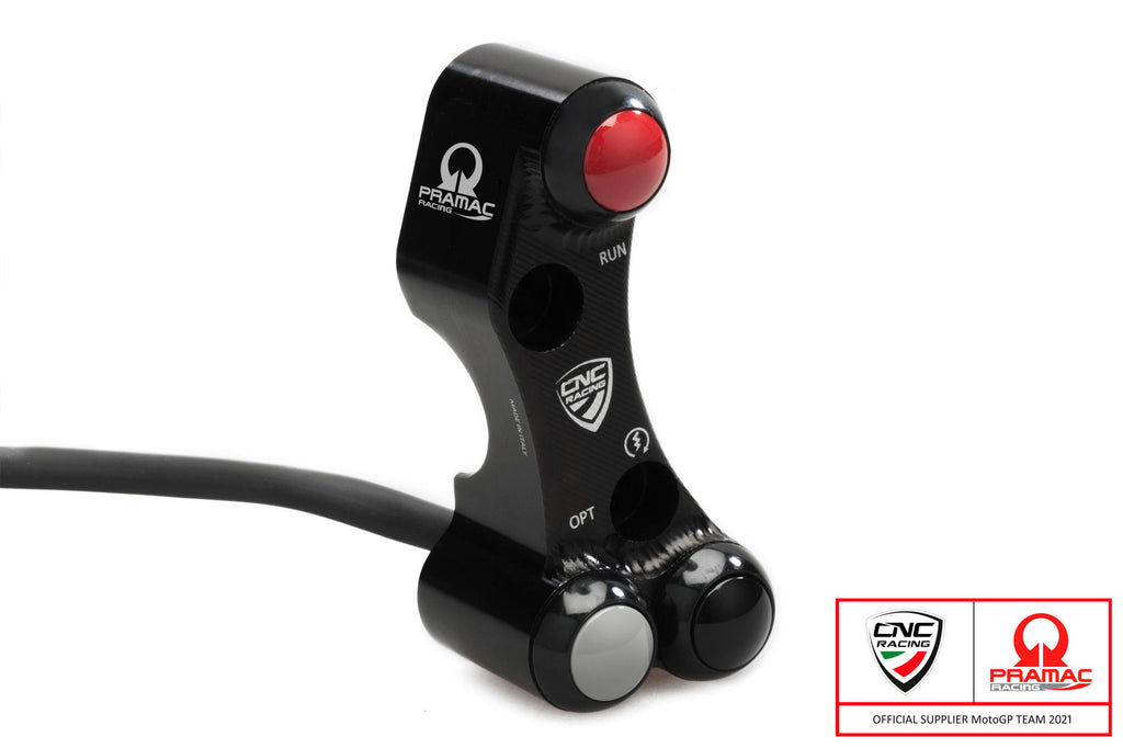 CNC RACING | Right handlebar switch Pramac Racing Lim. Ed - Brembo billet CNC and forged brake master cylinder