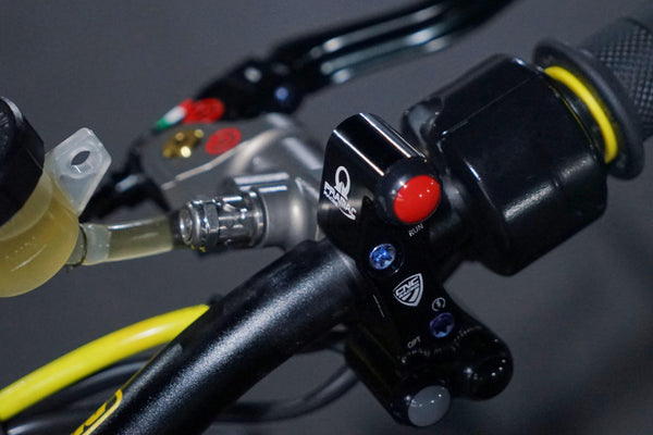 CNC RACING | Right handlebar switch Pramac Racing Lim. Ed - Brembo billet CNC and forged brake master cylinder