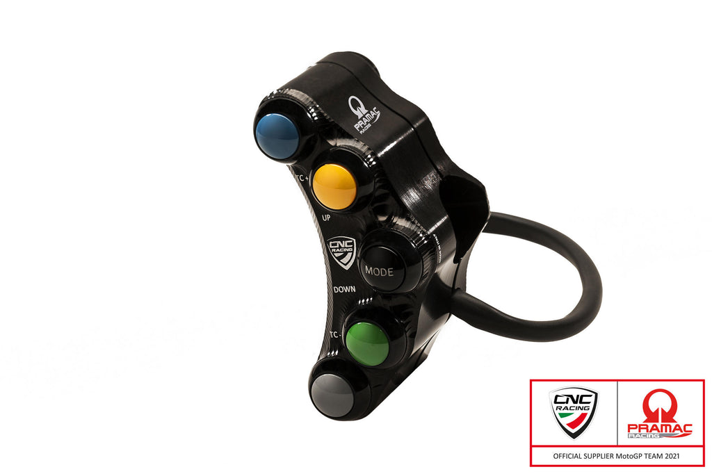CNC RACING | Left handlebar switch - Race use - Pramac Racing limited Edition