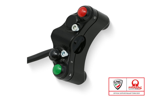 CNC RACING | Left handlebar switch - Street use - Pramac Racing Limited Edition