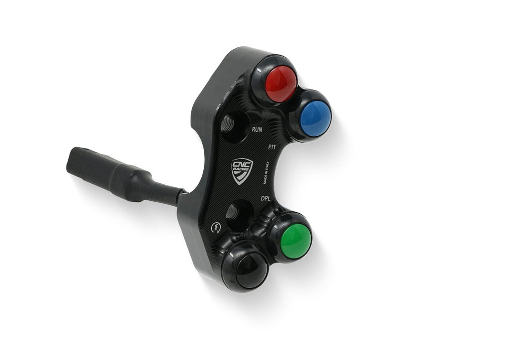 CNC RACING | Right handlebar switch Ducati Panigale V4R - Brembo billet CNC and forged brake master cylinder