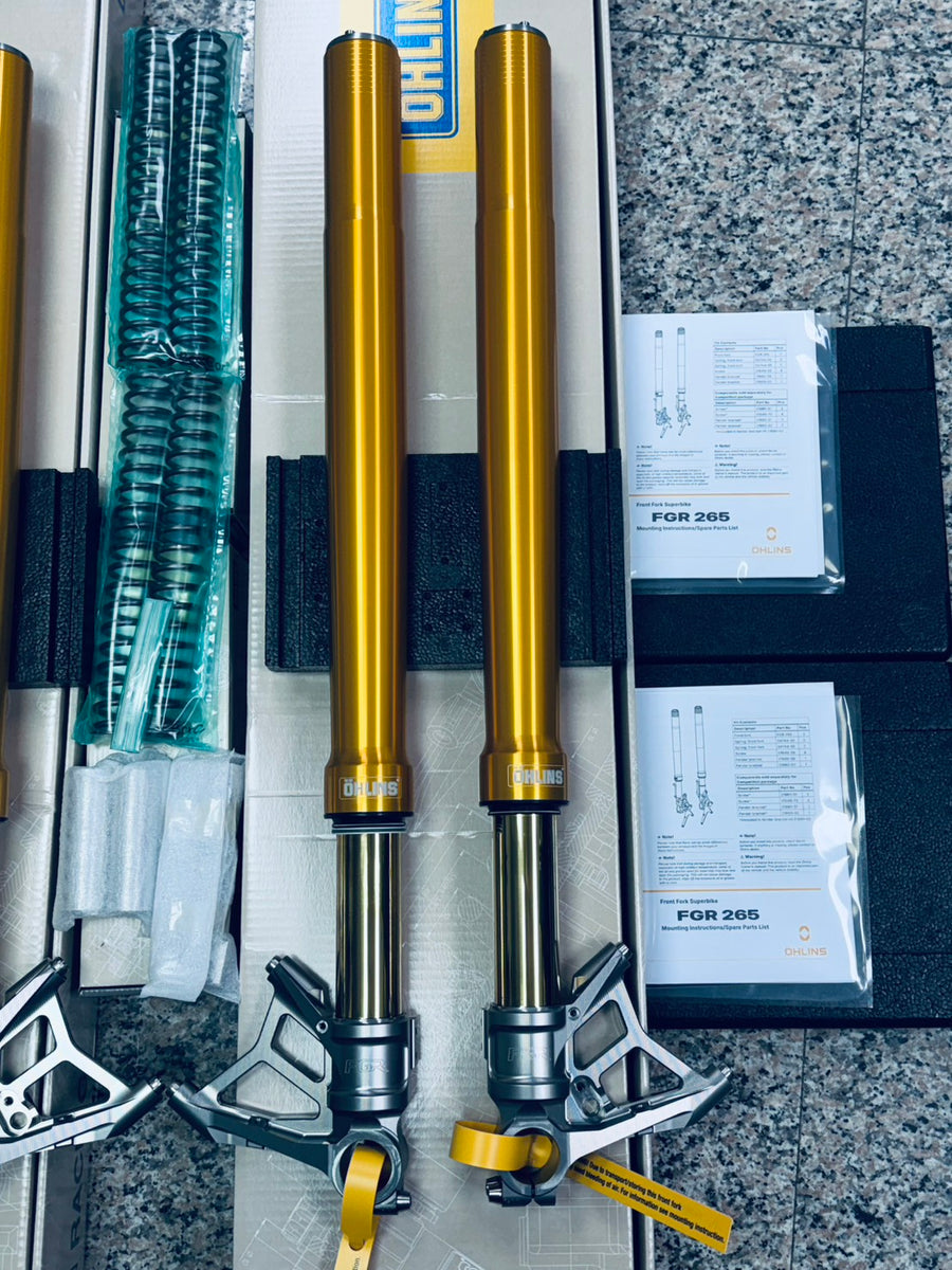 OHLINS FGR 265 SUPERBIKE SUPERSPORT FRONT FORKS SPRING PRESSURIZED TTX BMW S 1000 R (2019–2025), BMW M 1000 R (2021–2025)
