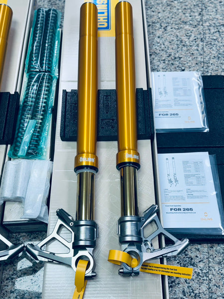 OHLINS FGR 265 SUPERBIKE SUPERSPORT FRONT FORKS SPRING PRESSURIZED TTX BMW S 1000 R (2019–2025), BMW M 1000 R (2021–2025)