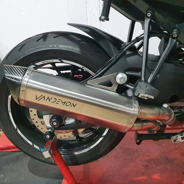 BMW S1000XR and M1000XR Vandemon Titanium Exhaust System 2015-19