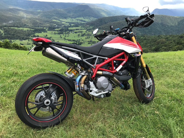 Ducati Hypermotard 950 & 950SP Full Titanium Exhaust System 2019-2025