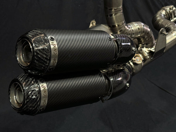 Ducati Supersport 950 Vandemon Bimodal Stealth Titanium Slip-On & Optional Headers