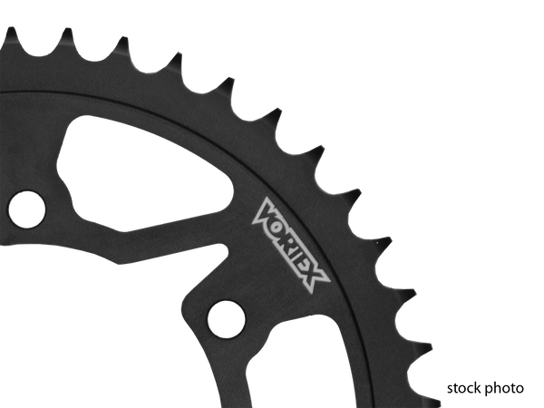 Vortex 435 Rear Sprocket — Steel Black