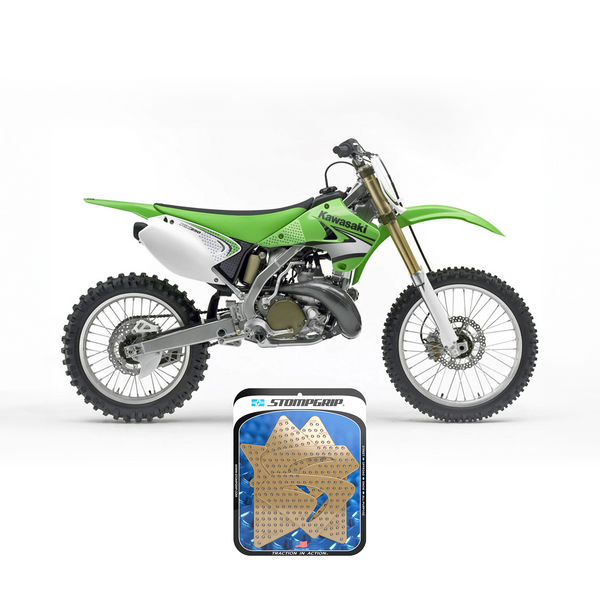 STOMPGRIP Kawasaki KX 125/250 03-07 Dirt Bike 3D Griptape Kit (0025)