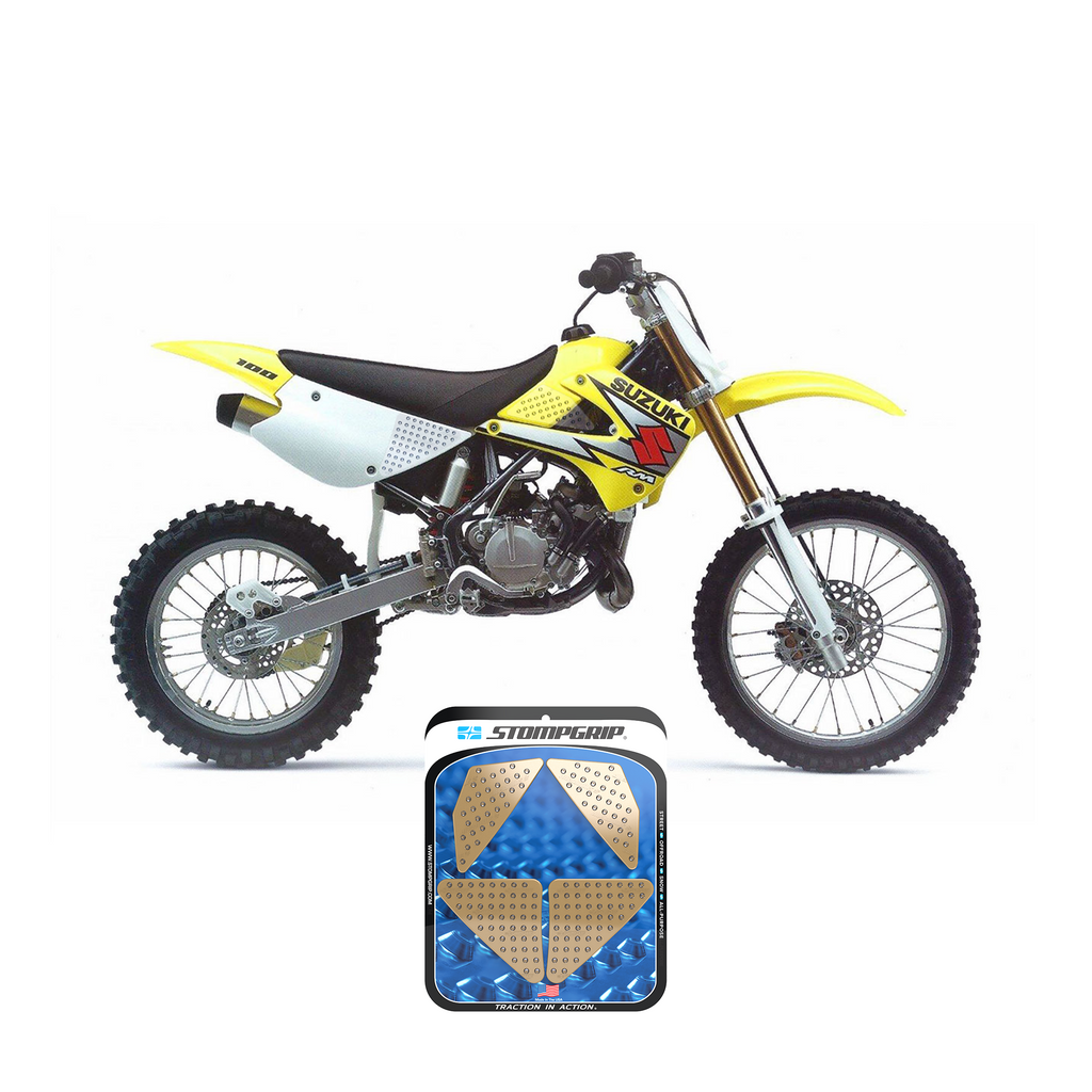 STOMPGRIP Suzuki RM100 03-04 Dirt Bike 3D Griptape Kit (0027-1)