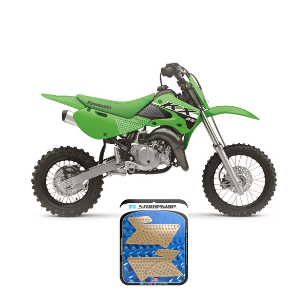 STOMPGRIP Kawasaki KX 65 00-26 Dirt Bike 3D Griptape Kit (0028-1)