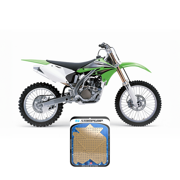STOMPGRIP Kawasaki KX 250F 04-05 Dirt Bike 3D Griptape Kit (0029)