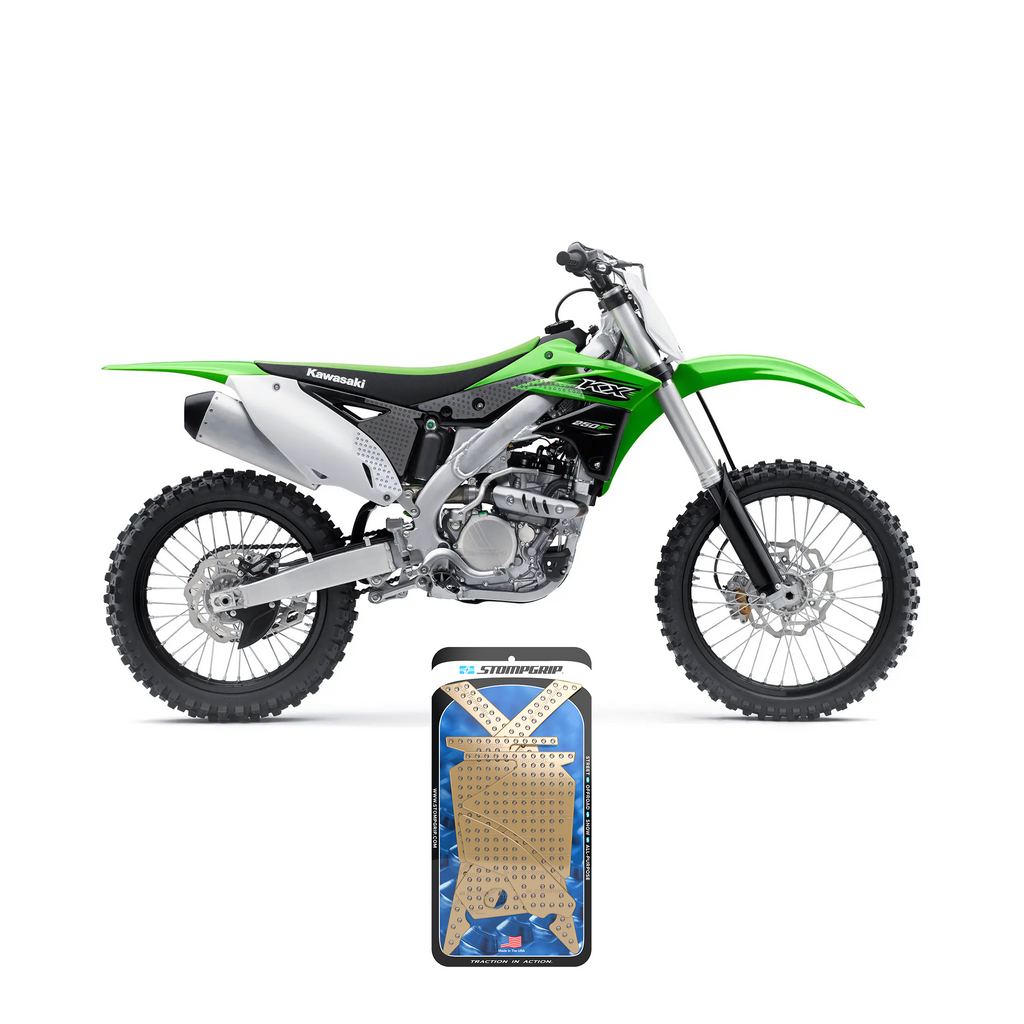 STOMPGRIP Kawasaki KX 250F 13-16 Dirt Bike 3D Griptape Kit (0030)