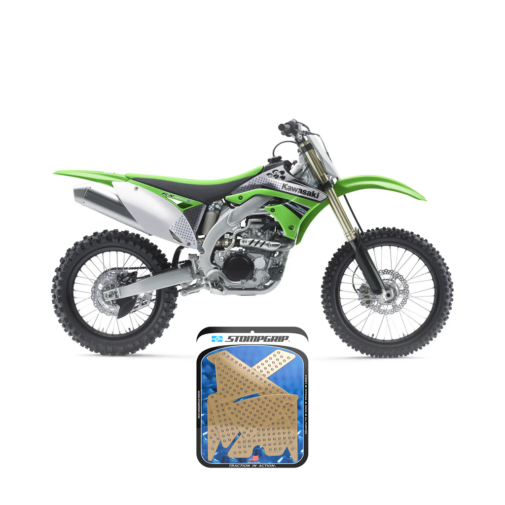 STOMPGRIP Kawasaki KX 450F 09-11 Dirt Bike 3D Griptape Kit (0033-1)