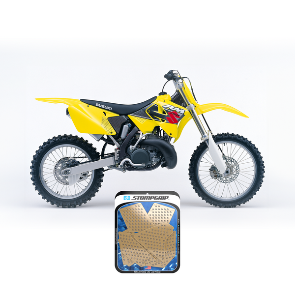 STOMPGRIP Suzuki RM125 01-02 Dirt Bike 3D Griptape Kit (0034)