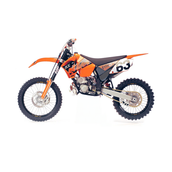 STOMPGRIP KTM 200/250/450 SX 03-06 Dirt Bike 3D Griptape Kit (0045-3)