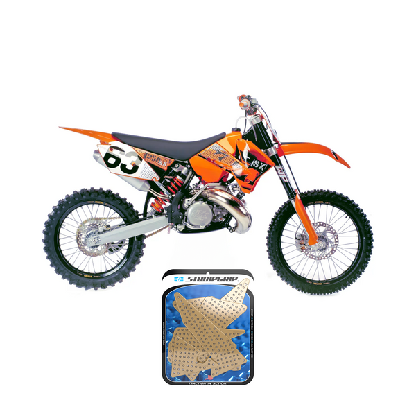 STOMPGRIP KTM 300/450/525 MXC 04-06 Dirt Bike 3D Griptape Kit (0045-6)