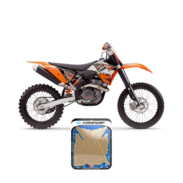 STOMPGRIP KTM 505 SX-F 07-08 Dirt Bike 3D Griptape Kit (0048-4)