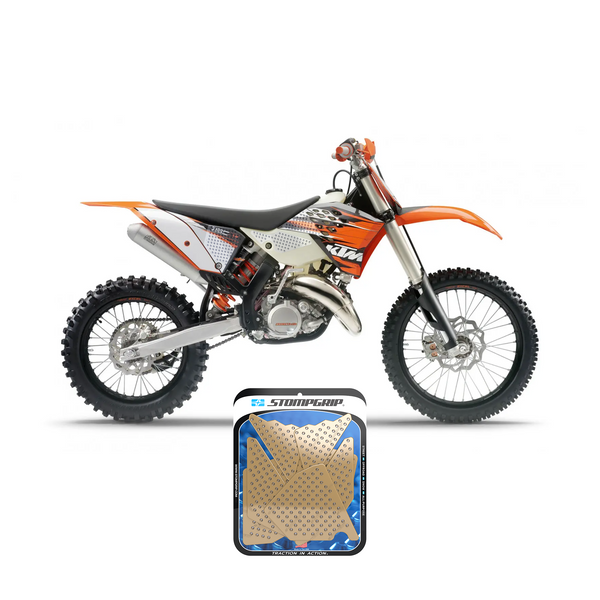 STOMPGRIP KTM 200 XC 08-09 Dirt Bike 3D Griptape Kit (0048-6)
