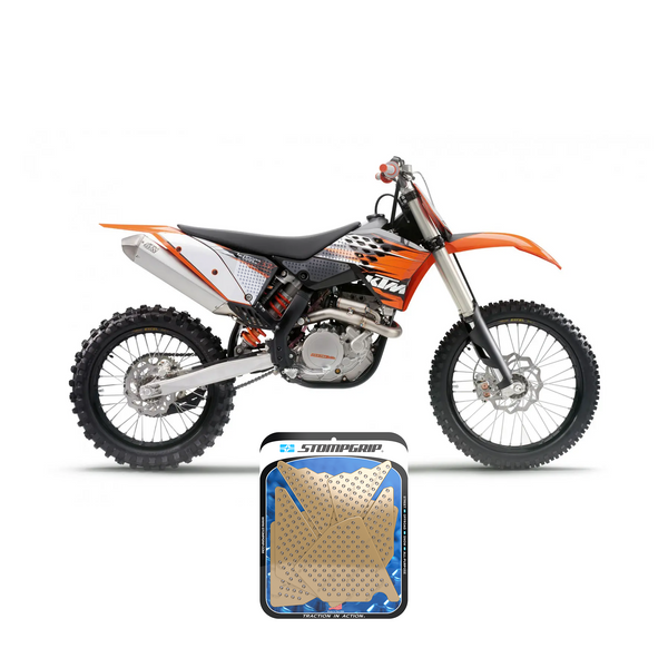 STOMPGRIP KTM 450/505 XC-F 08-09 Dirt Bike 3D Griptape Kit (0048-12)