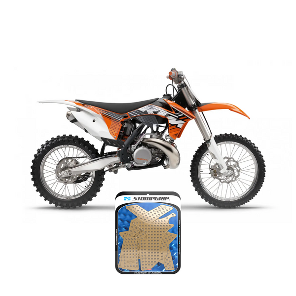STOMPGRIP KTM 125/150/250 SX/XC 2011 Dirt Bike 3D Griptape Kit (0050-1)