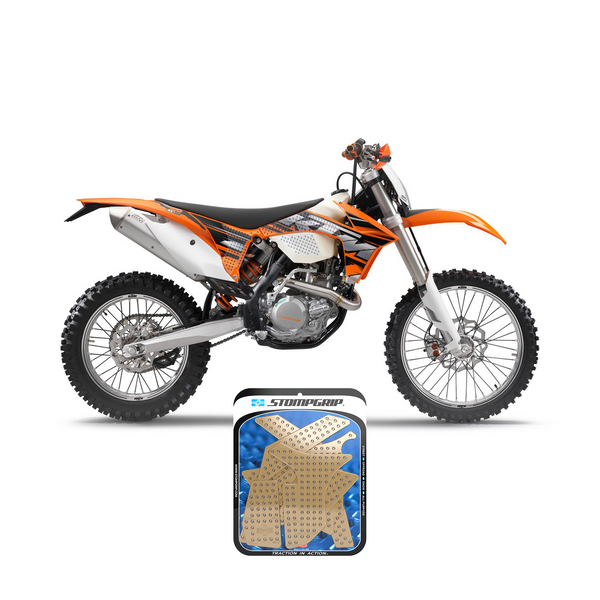 STOMPGRIP KTM 200/250/300/450/500 XC-W 12-13 Dirt Bike 3D Griptape Kit (0050-2)