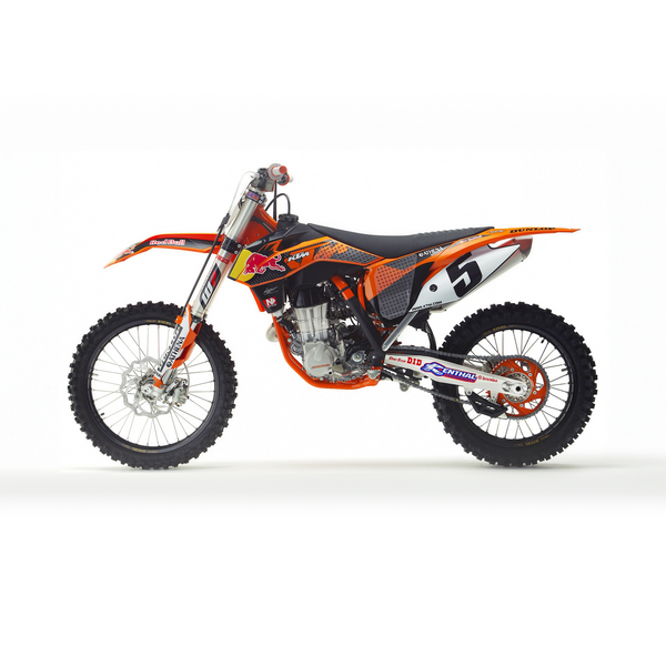 STOMPGRIP KTM 250/350/450 SX-F 13-15 Dirt Bike 3D Griptape Kit (0053-4)