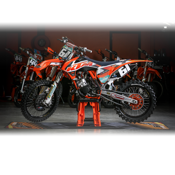 STOMPGRIP KTM 125/150 SX 13-15 Dirt Bike 3D Griptape Kit (0053-2)