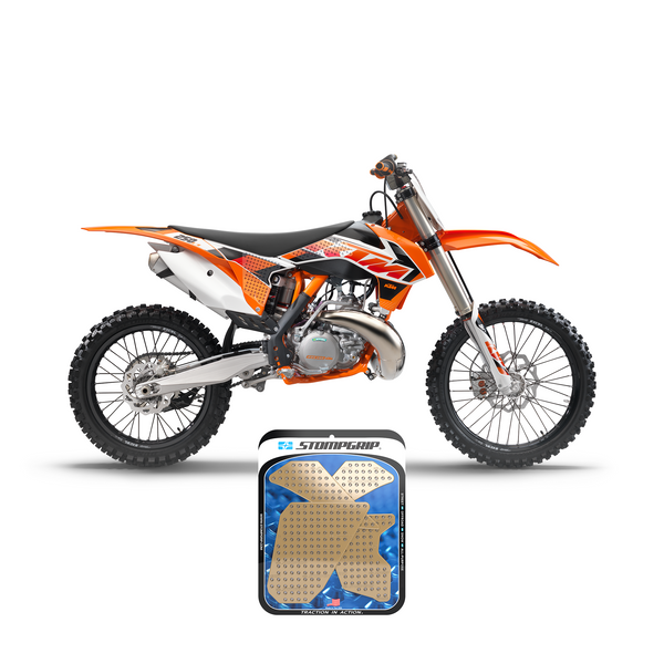 STOMPGRIP KTM 125/200/250/300/450/500 EXC 14-16 Dirt Bike 3D Griptape Kit (0053)