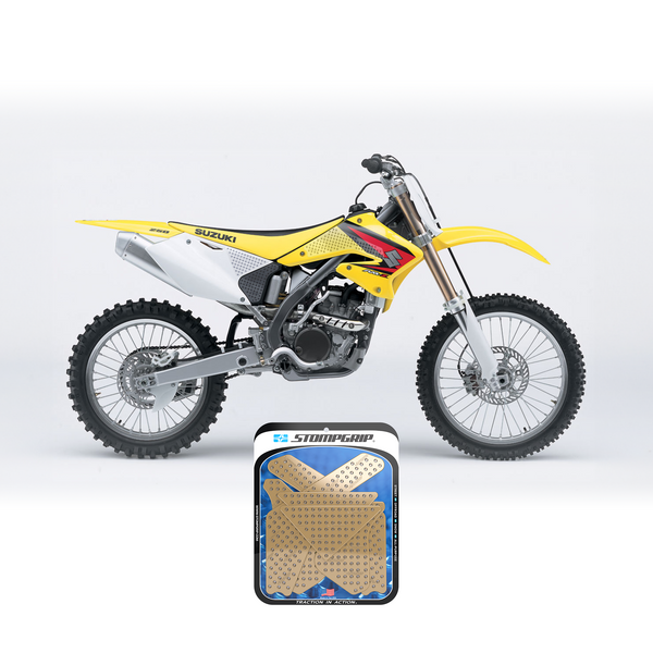 STOMPGRIP Suzuki RM-Z250 04-06 Dirt Bike 3D Griptape Kit (0055)