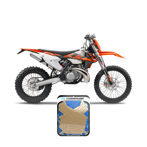 STOMPGRIP KTM 250/350/500 EXC-F 17-19 Dirt Bike 3D Griptape Kit (0058-2)