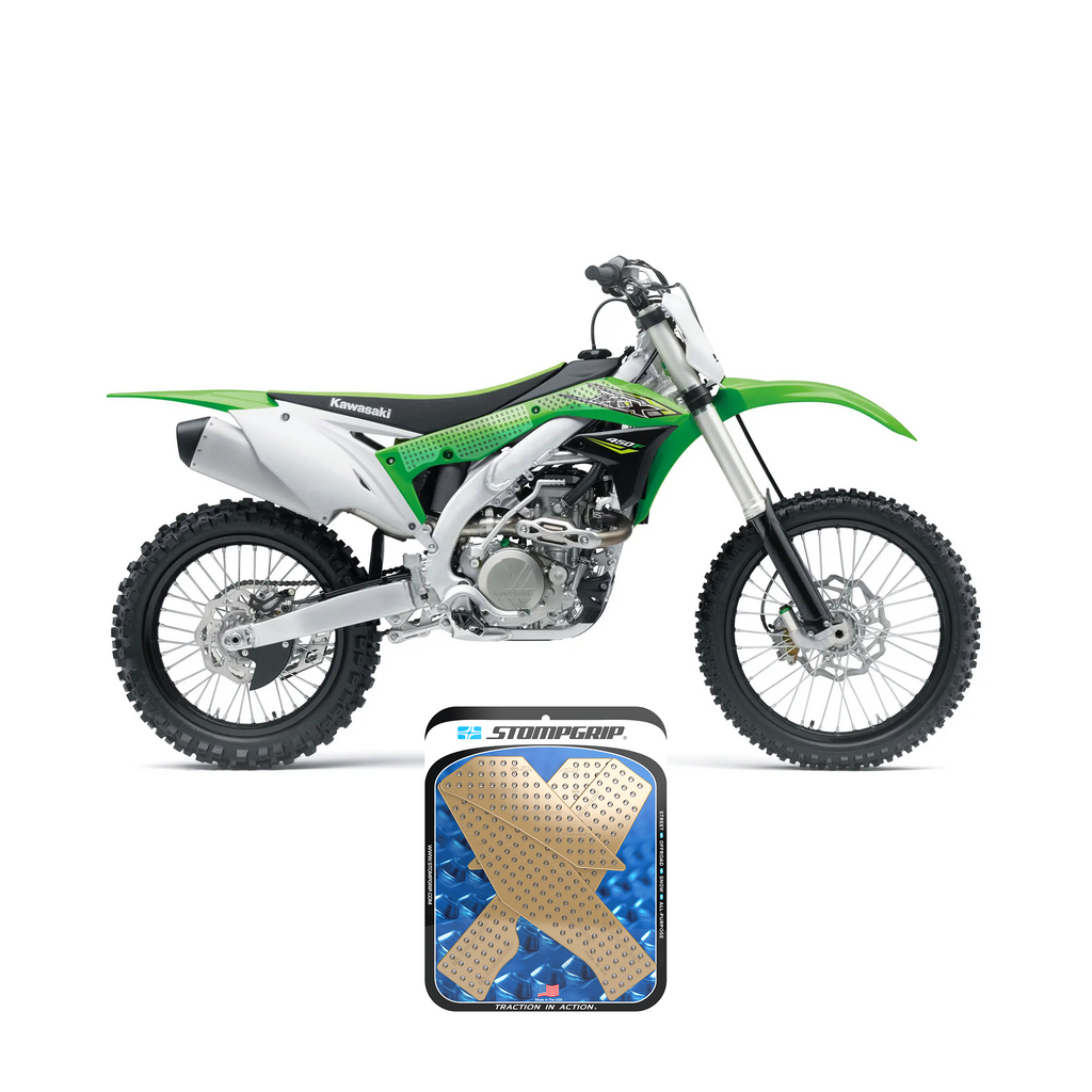 STOMPGRIP Kawasaki KX 450F 16-18 Dirt Bike 3D Griptape Kit (0059)