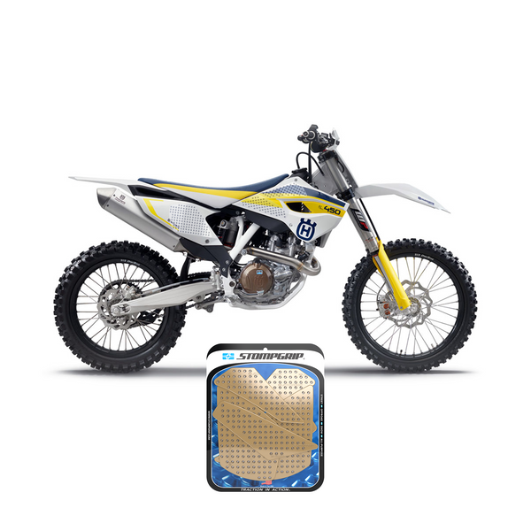 STOMPGRIP Husqvarna FC 250/350/450 14-15 Dirt Bike 3D Griptape Kit (0061)
