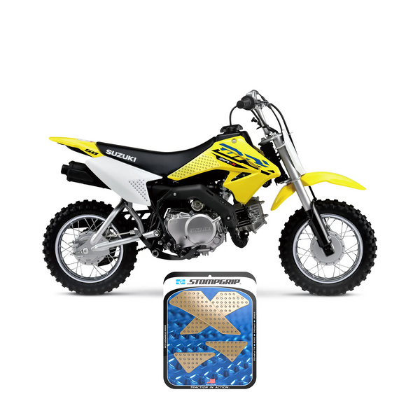 STOMPGRIP Suzuki DR-Z50 19-26 Dirt Bike 3D Griptape Kit (0063-1)