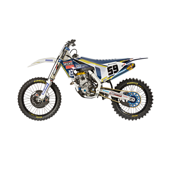 STOMPGRIP Husqvarna FC 250/350/450 16-18 Dirt Bike 3D Griptape Kit (0068)