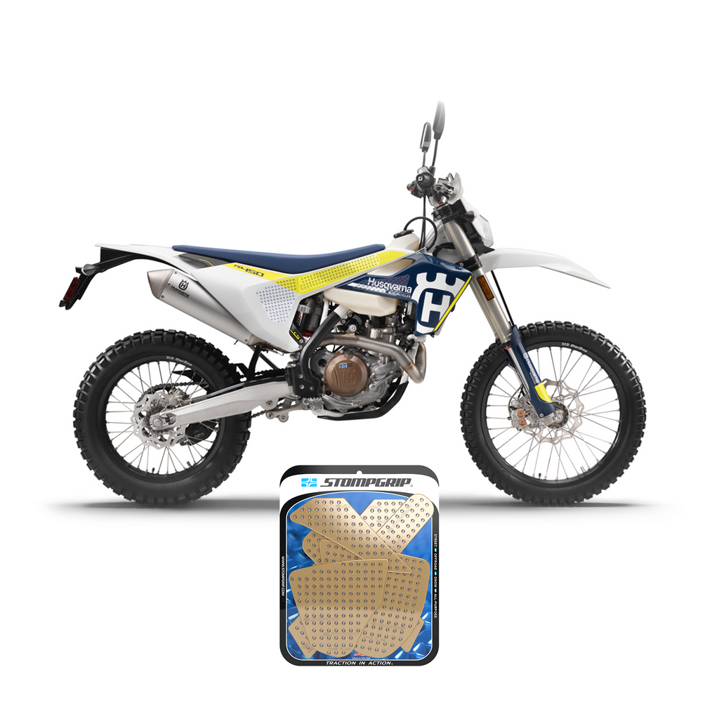 STOMPGRIP Husqvarna FE 250/350/450/501 17-19 Dirt Bike 3D Griptape Kit (0068-1)