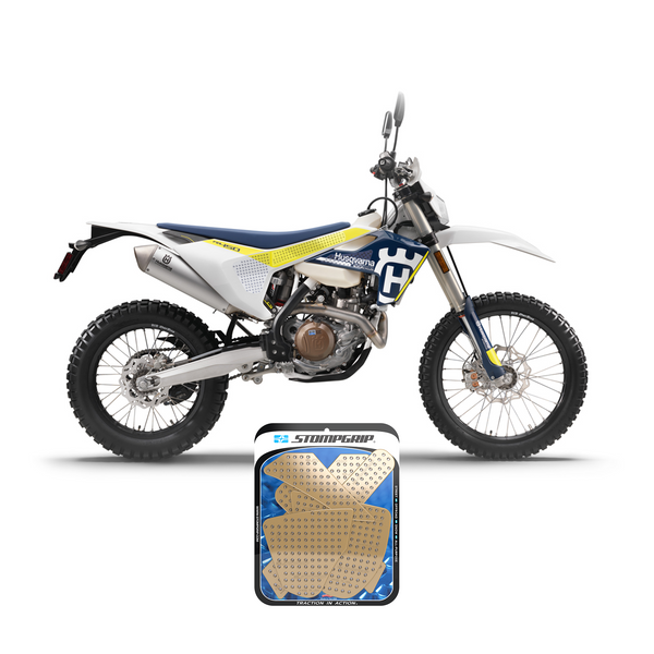 STOMPGRIP Husqvarna FE 250/350/450/501 17-19 Dirt Bike 3D Griptape Kit (0068-1)